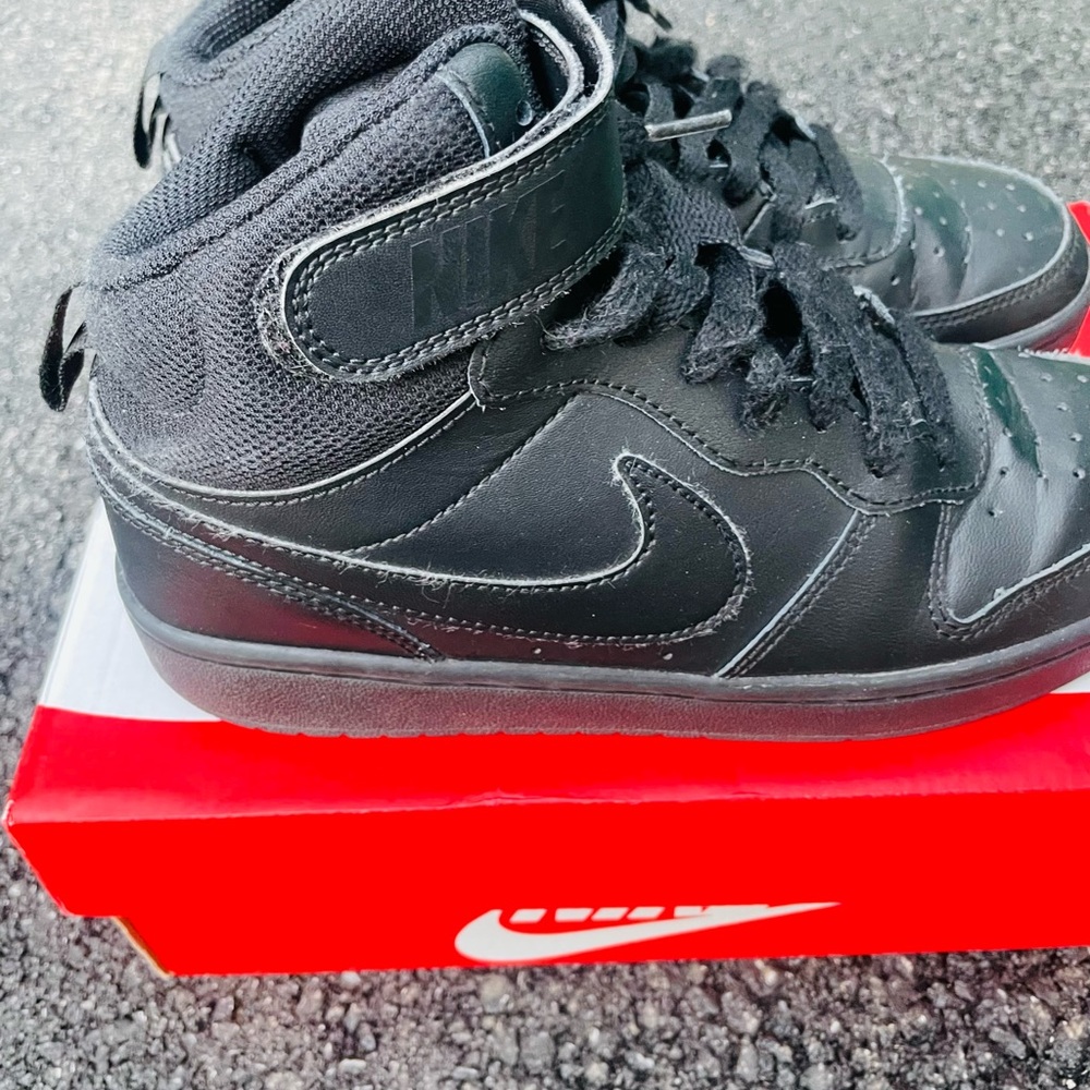 Nike Court Borough Mid 2 (GS) - Picture 3 of 5
